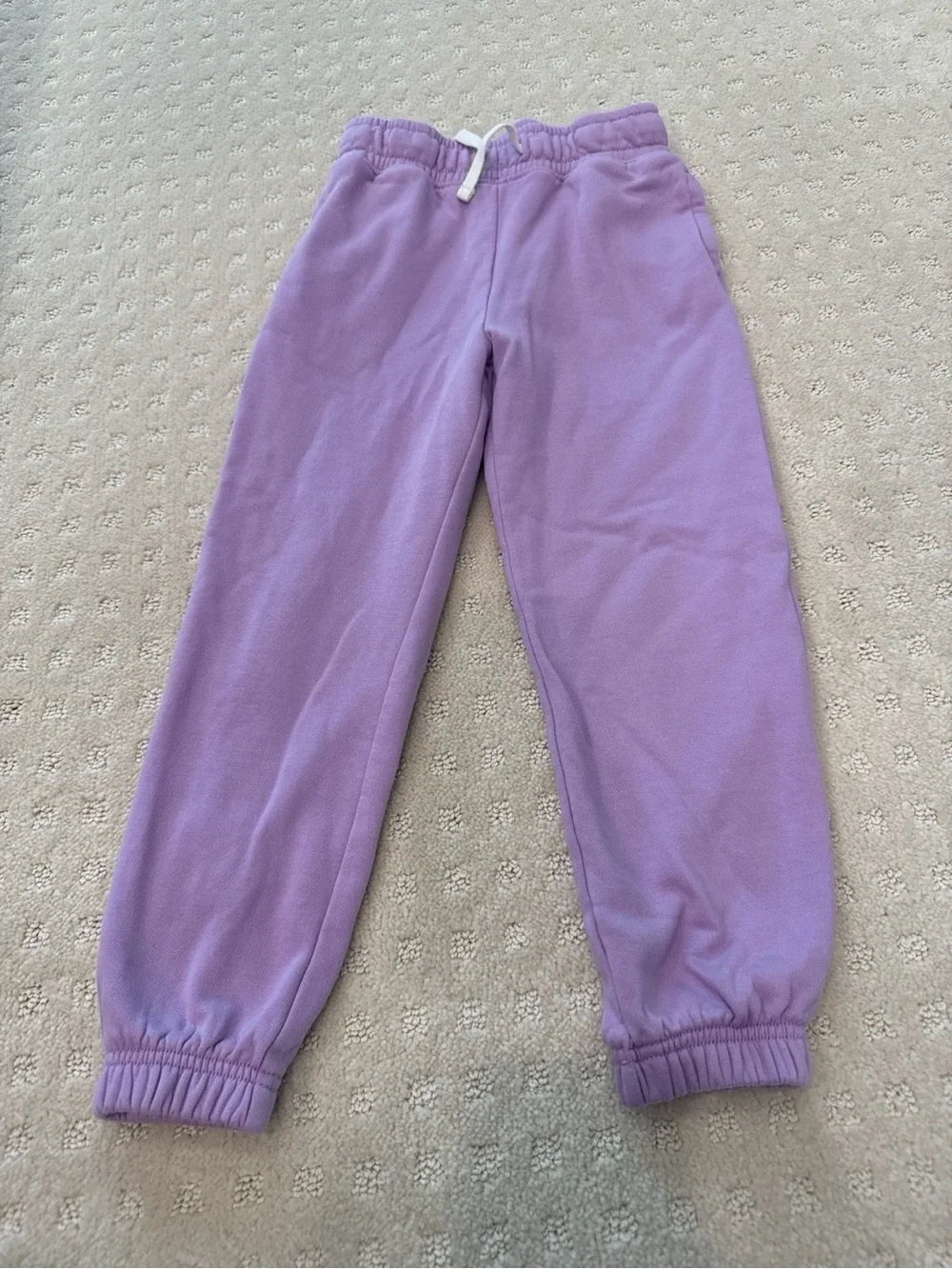 Old Navy Girls Lavender Fleece Jogger Sweatpants Size 5T